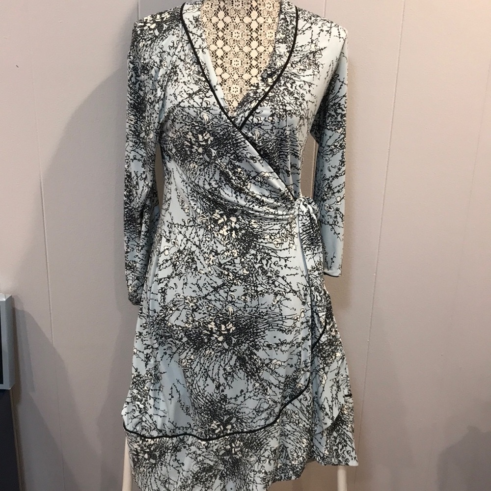 BCBG wrap around dress